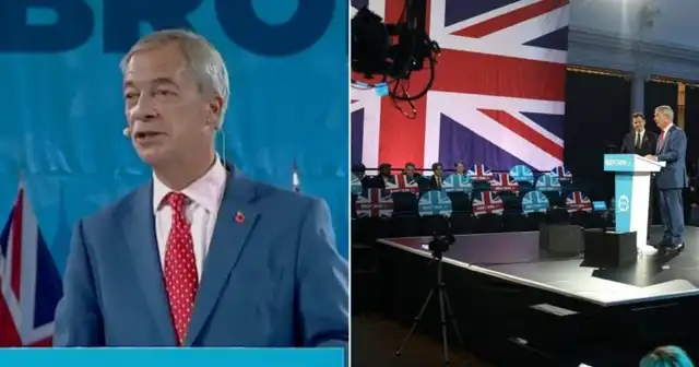 Nigel Farage fumes at ‘staff incompetence’ for half-empty Reform event Nigel Farage fumes at ‘staff incompetence’ for half-empty Reform event
