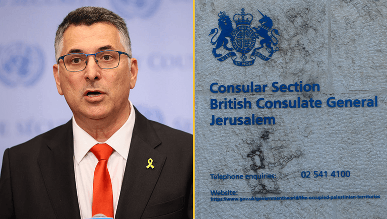 Most UK diplomats to leave East Jerusalem consulate after Israel announces closure of facility Most UK diplomats to leave East Jerusalem consulate after Israel announces closure of facility