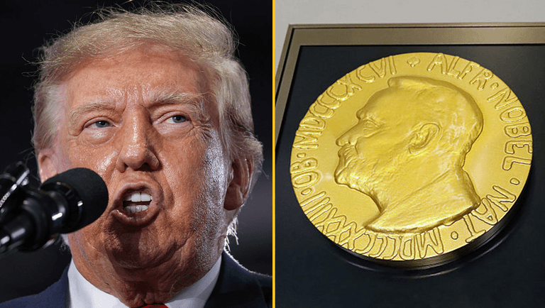 Trump has meltdown after losing Nobel Peace Prize to South African jurist Trump has meltdown after losing Nobel Peace Prize to South African jurist