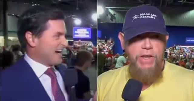 Man asked by Fox News why he’s at Trump rally – gives greatest answer ever Man asked by Fox News why he’s at Trump rally – gives greatest answer ever