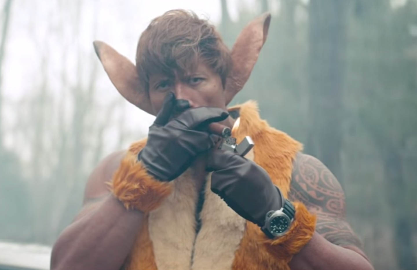 Video The Rock Stars In Live Action Bambi Remake Uk