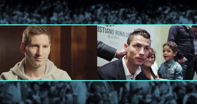 LEAKED: Ronaldo Reveals Love For Messi (Parody) 