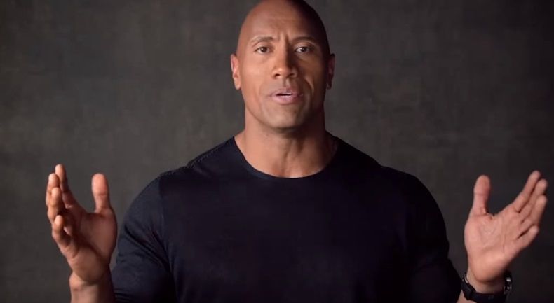 Watch this moving video of the Rock speaking about his battle with ...