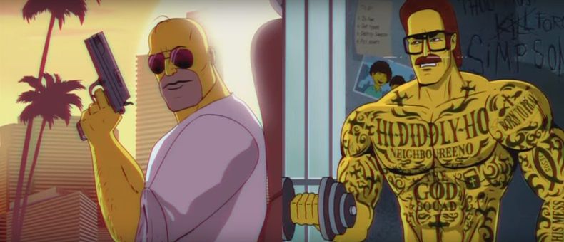 VIDEO: The Simpsons' '80s-themed couch gag is one of their best