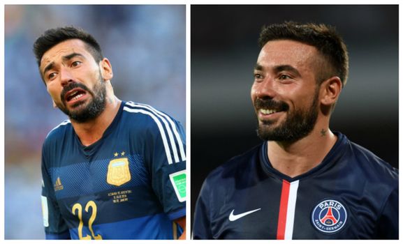 Premier League clubs on alert over Lavezzi contract talks