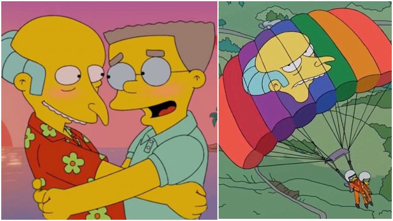 People are delighted that Smithers from The Simpsons is coming out as gay -  JOE.co.uk