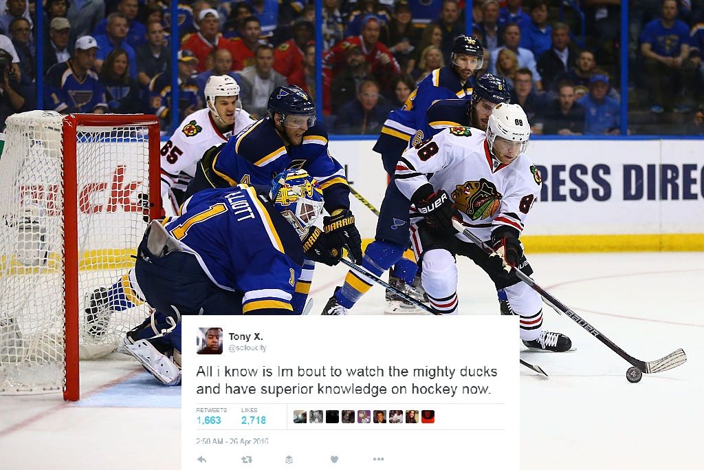 Tony X. discovers hockey, becomes accidental Twitter star