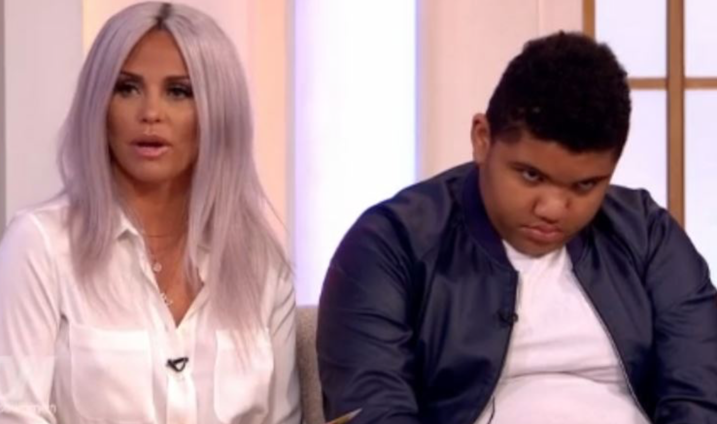 Katie Prices Son Harvey Gives The Perfect Response To Trolls While Appearing On Loose Women 5901