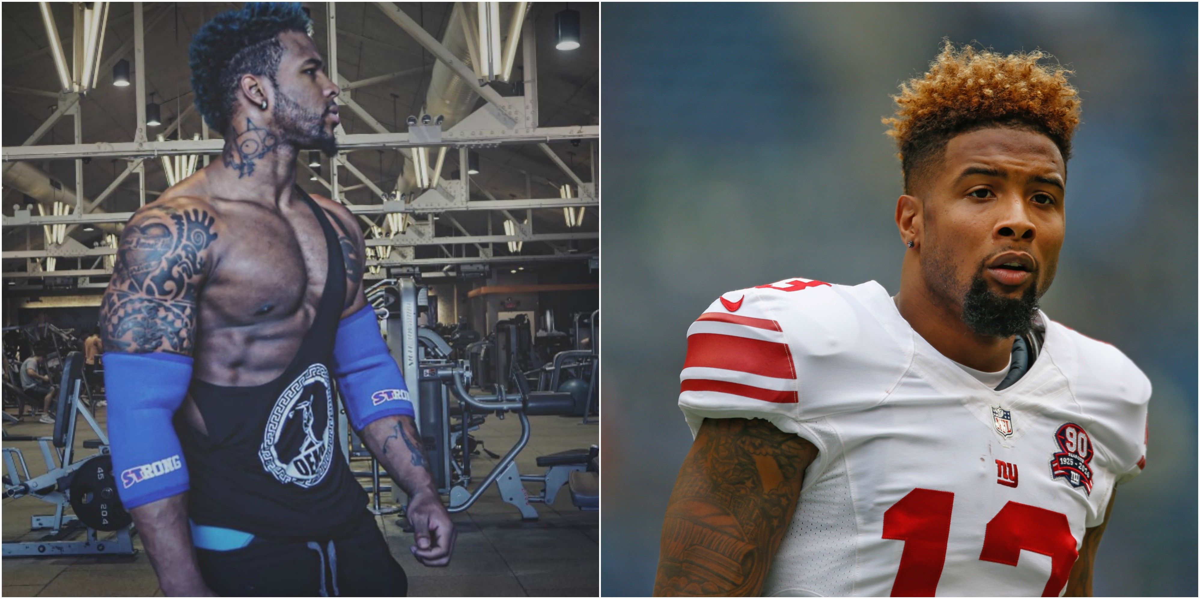 NFL star Odell Beckham Jr's cousin is an absolute beast in the gym