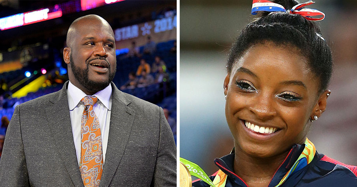 This photo of Shaq and Simone Biles has to be seen to be believed - JOE ...