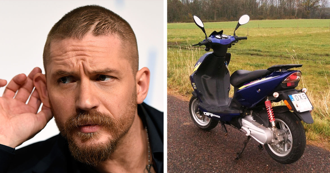 Tom Hardy Chased Down A Moped Thief Got Him And Shouted I Caught The Ct Uk 