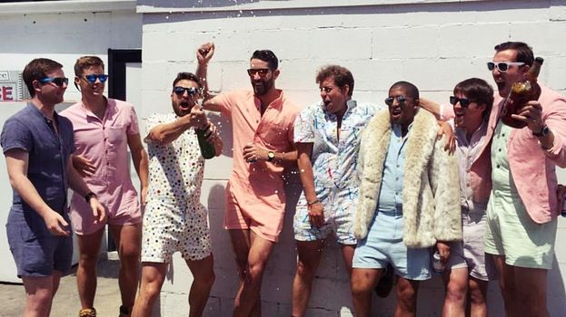 The playsuit for men has arrived, just in time for summer 