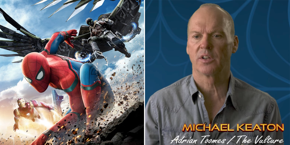 Watch Michael Keaton and Tom Holland talk Spider-Man: Homecoming in this  exclusive behind-the scenes clip 