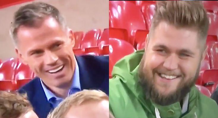 Video) Dempsey has Carragher laughing over hilarious faux pas