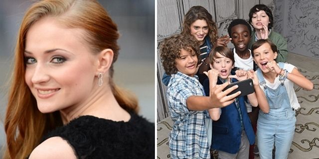 Sophie Turner Defends Stranger Things Child Actors - Sophie Turner Says to  Give Child Actors Space