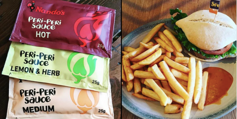 Nando's is now giving away free sauce sachets - JOE.co.uk