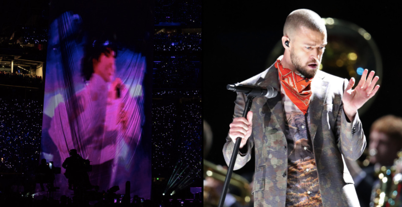 Justin Timberlake pays tribute to Prince during Super Bowl halftime