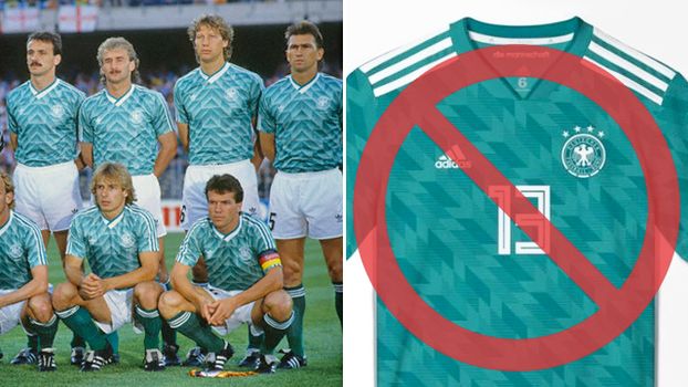 Germany Green Jersey 1990,Retro Green Germany Jersey,1990 world