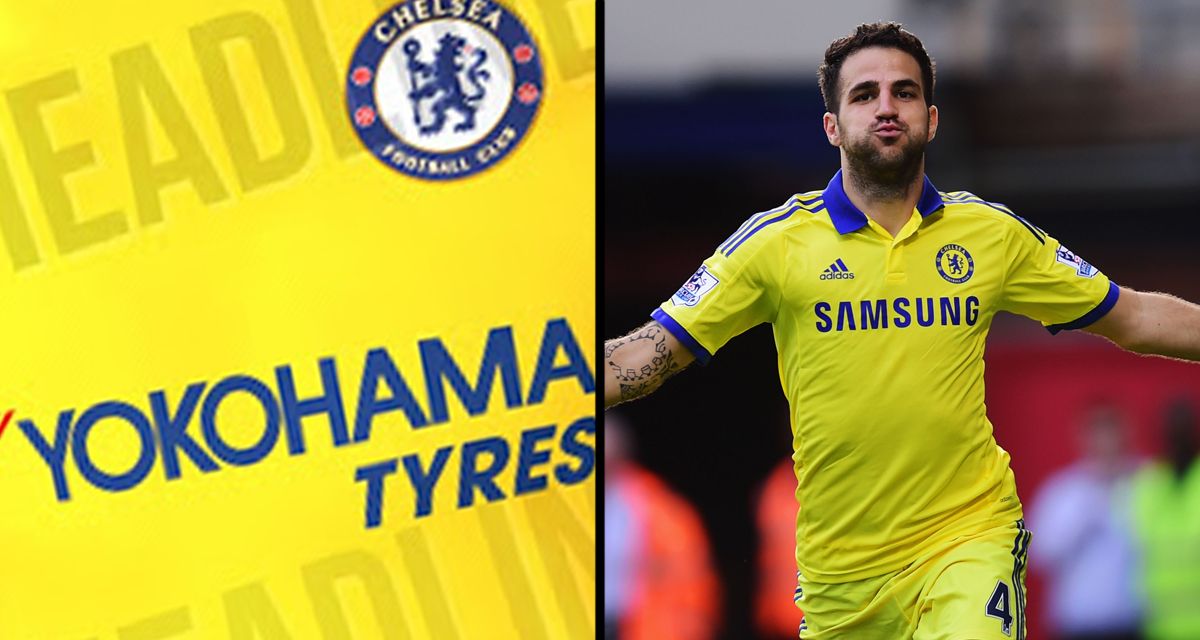 Chelsea away kit yellow online