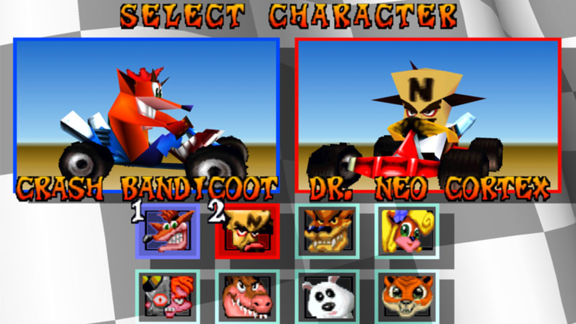 crash bandicoot characters names