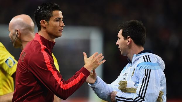 Cristiano Ronaldo and Lionel Messi unite for first EVER joint