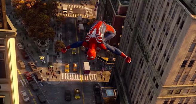 Swinging around New York in Spider-Man is so much fun