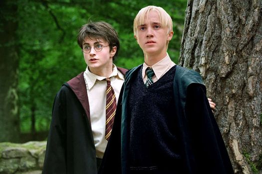 Harry Potter And Draco Malfoy Reunite In New York Seven Years On Uk 