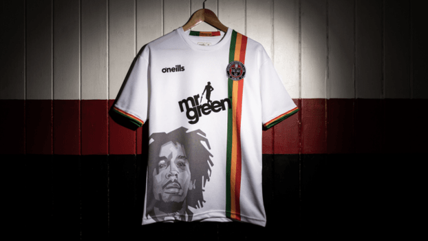 Bohemians unveil ANOTHER Bob Marley jersey after their infamous 2018  blunder 