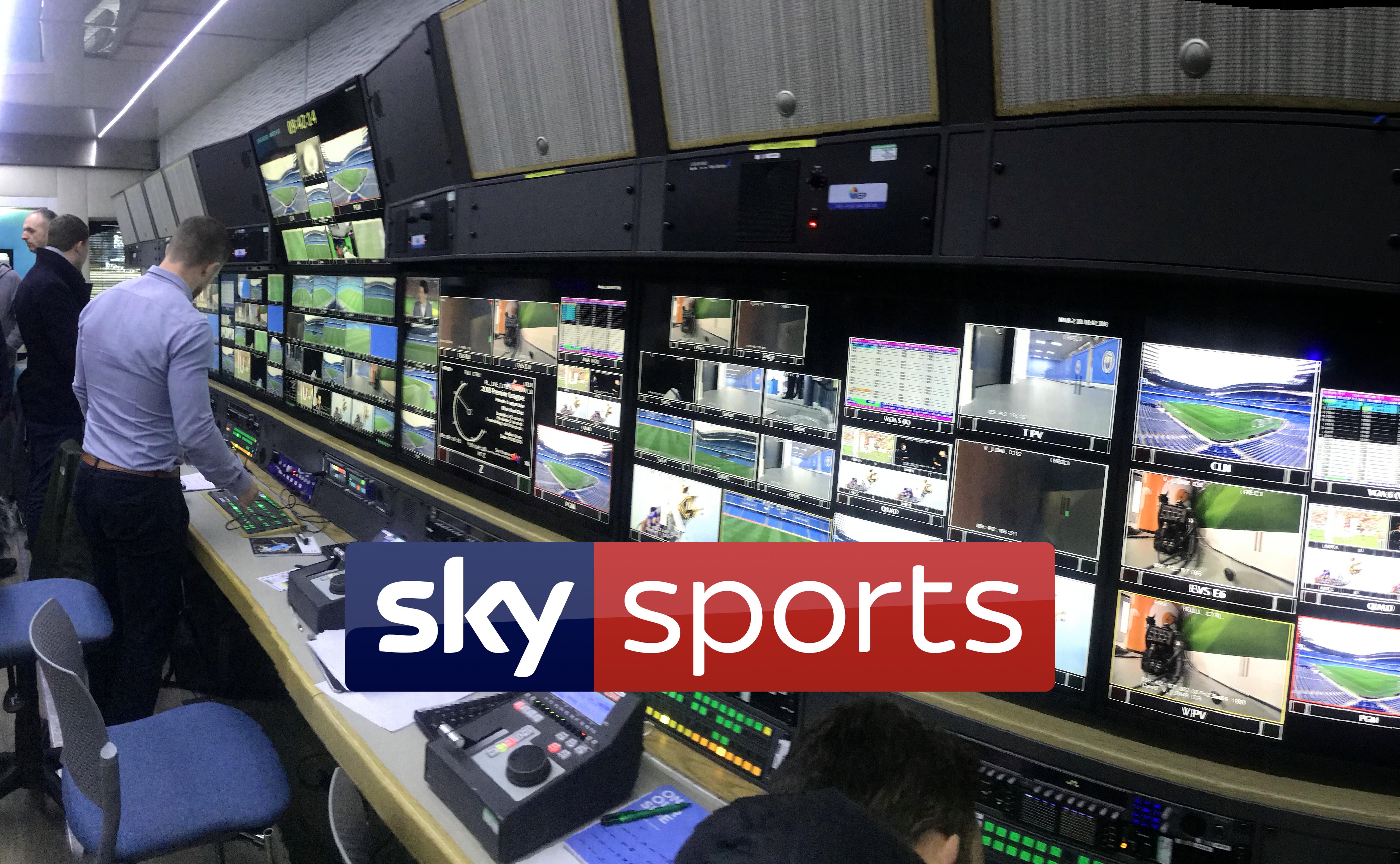 Behind the scenes: Sky Sports passes agility test with revamped studios and  sets