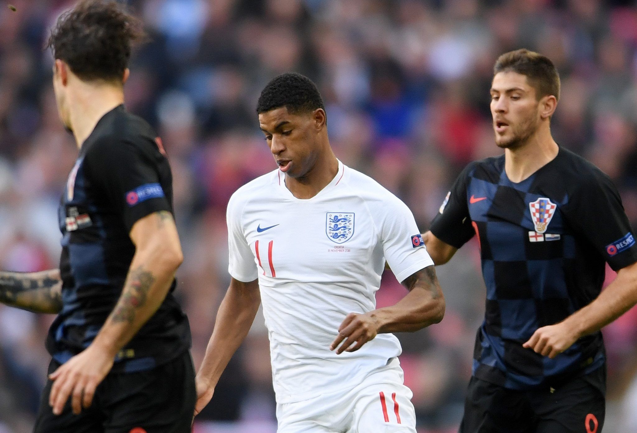 England: Marcus Rashford Withdraws From Squad With Ankle Injury