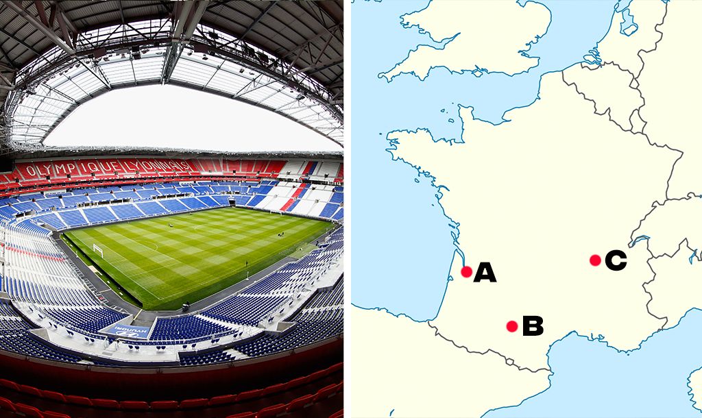 FootballJOE's Stadiums on Maps Quiz - #1 - JOE.co.uk