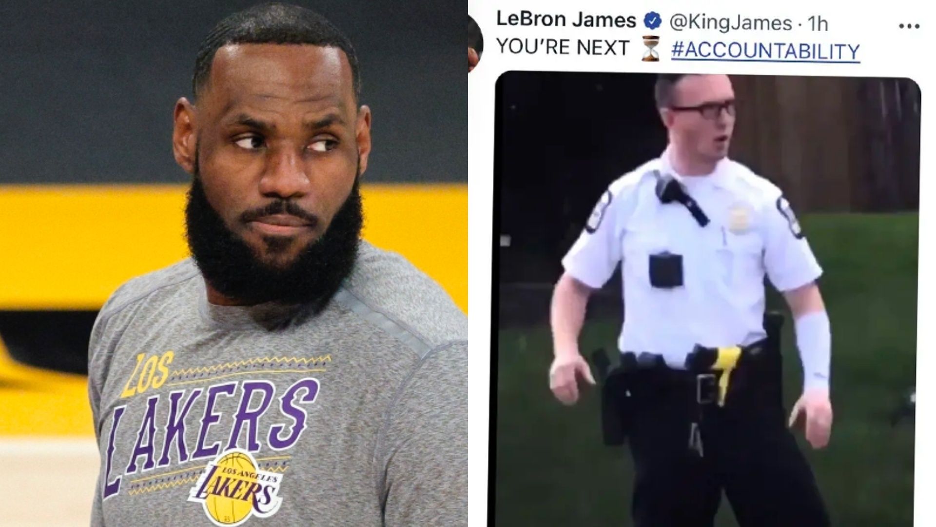 LeBron James explains why he deleted tweet about police shooting