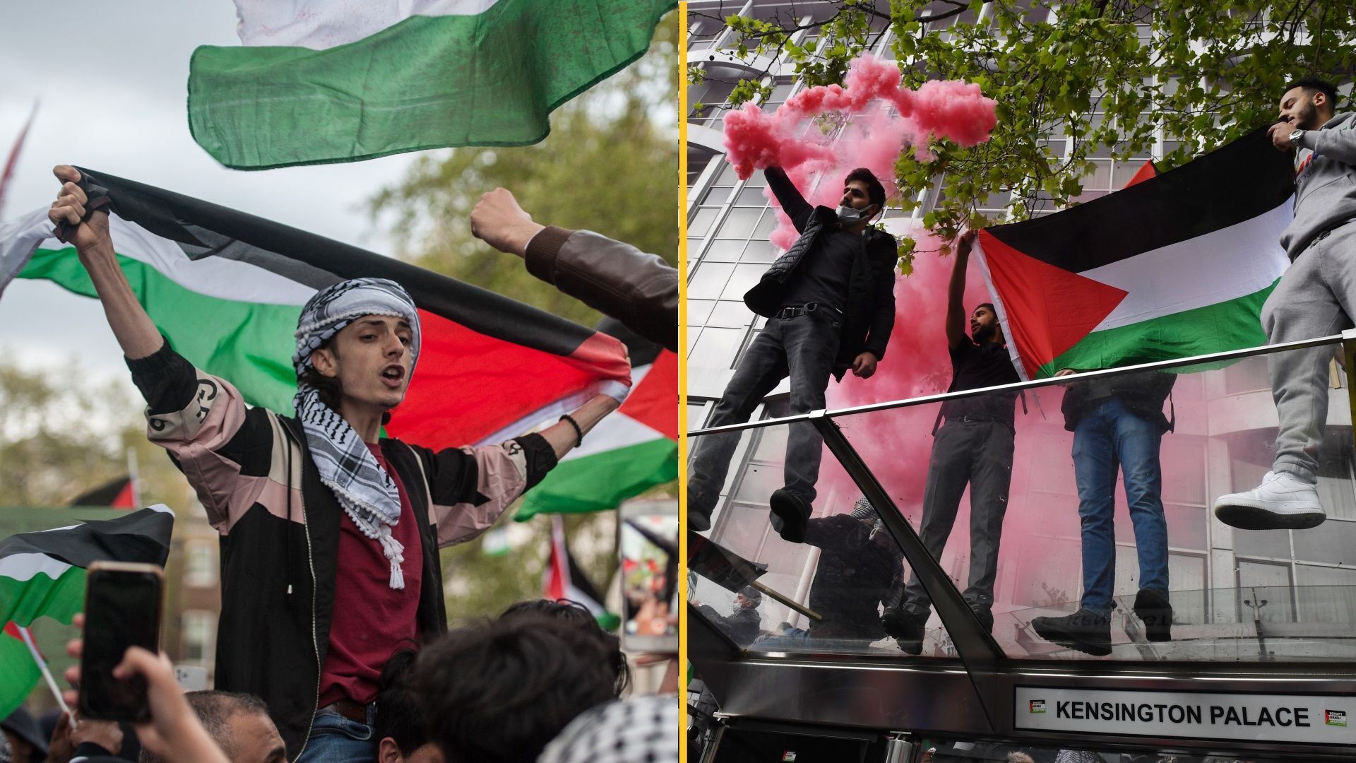 Thousands join march in London to protest Gaza violence - JOE.co.uk