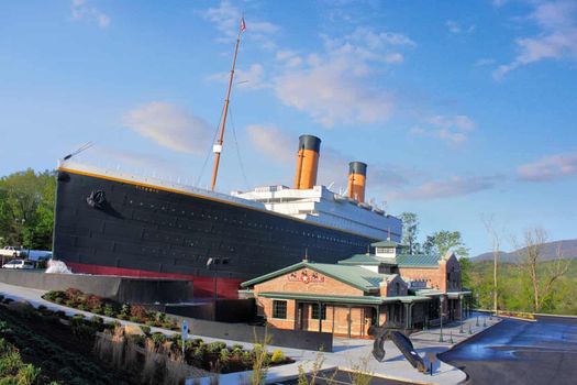 Three injured as iceberg wall collapses at Titanic museum - JOE.co.uk