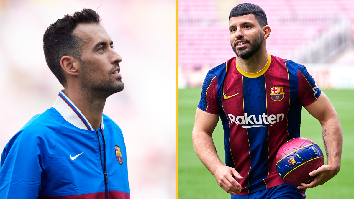 WATCH: Sergio Aguero spotted playing football again in a Barcelona