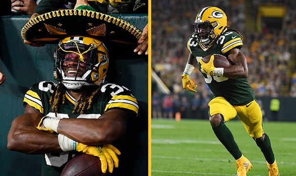 Packers running back says father's ashes found after losing them in end  zone during game