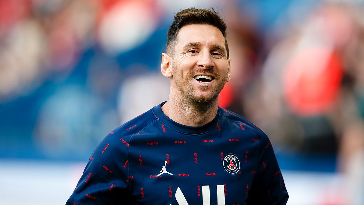 Young PSG fan awkwardly 'offers his mum' to Lionel Messi in