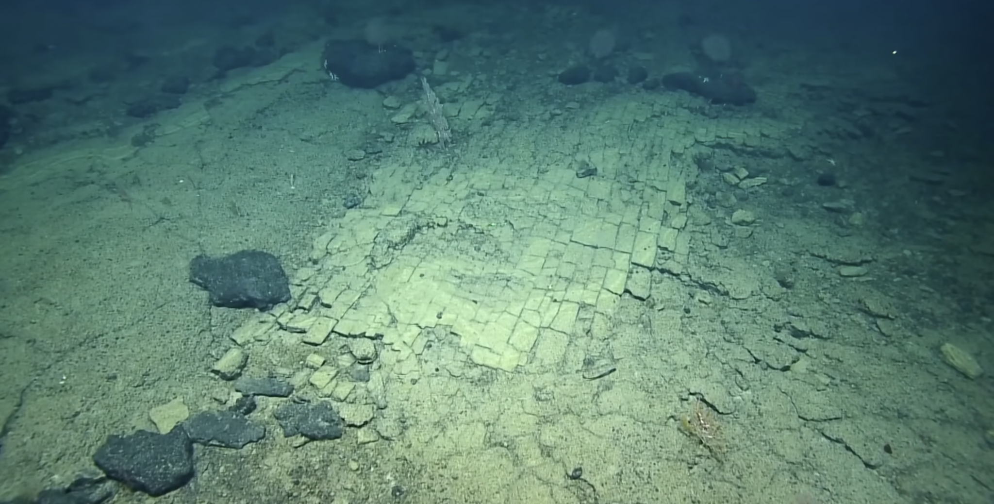 Strange Yellow Brick Road Discovered In Pacific Ocean And