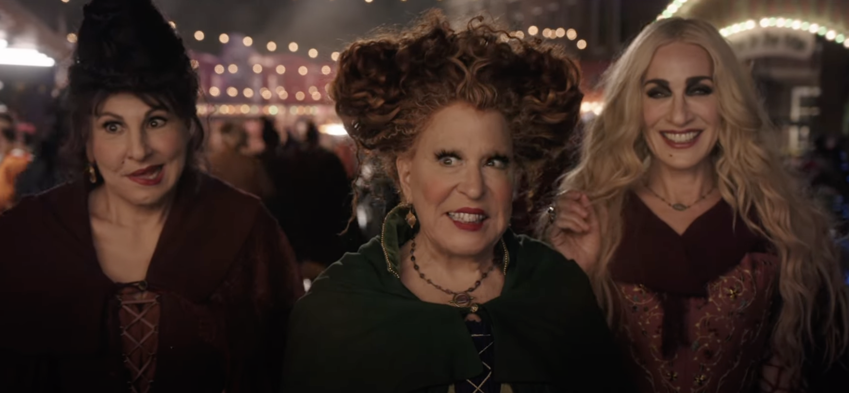 The Sanderson Sisters Return In First Trailer For Hocus Pocus 2