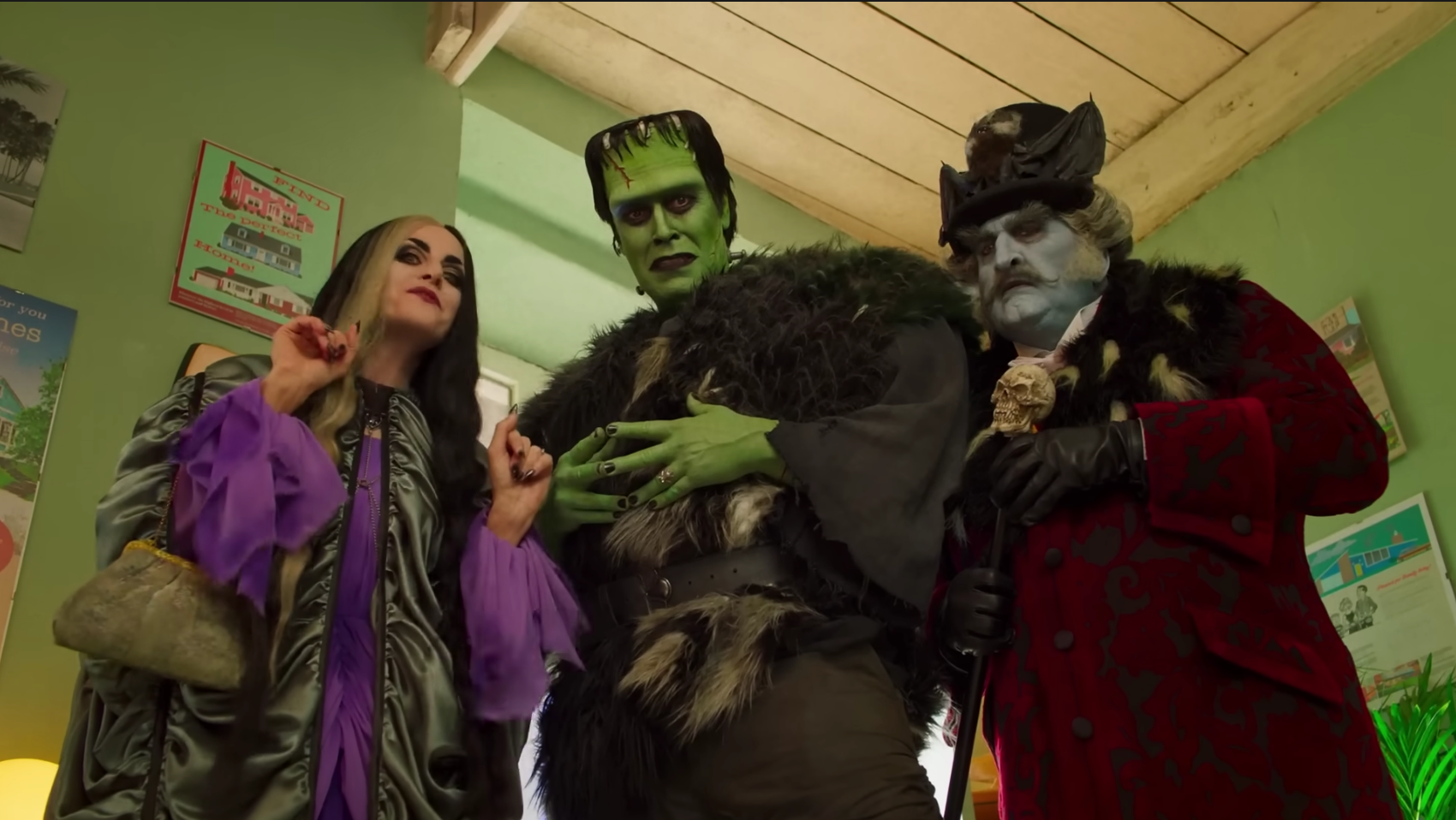 1700px x 958px - Rob Zombie's Munsters movie trailer has left fans with the same complaints