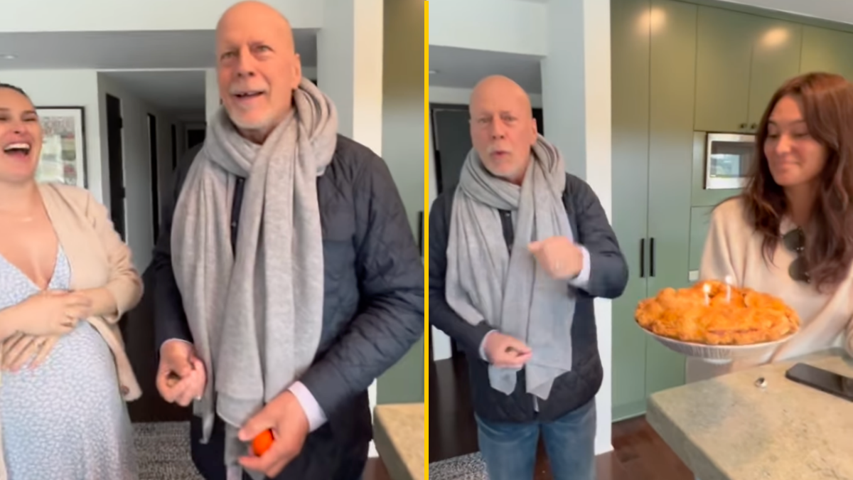 Bruce Willis speaks publicly for first time since dementia diagnosis ...