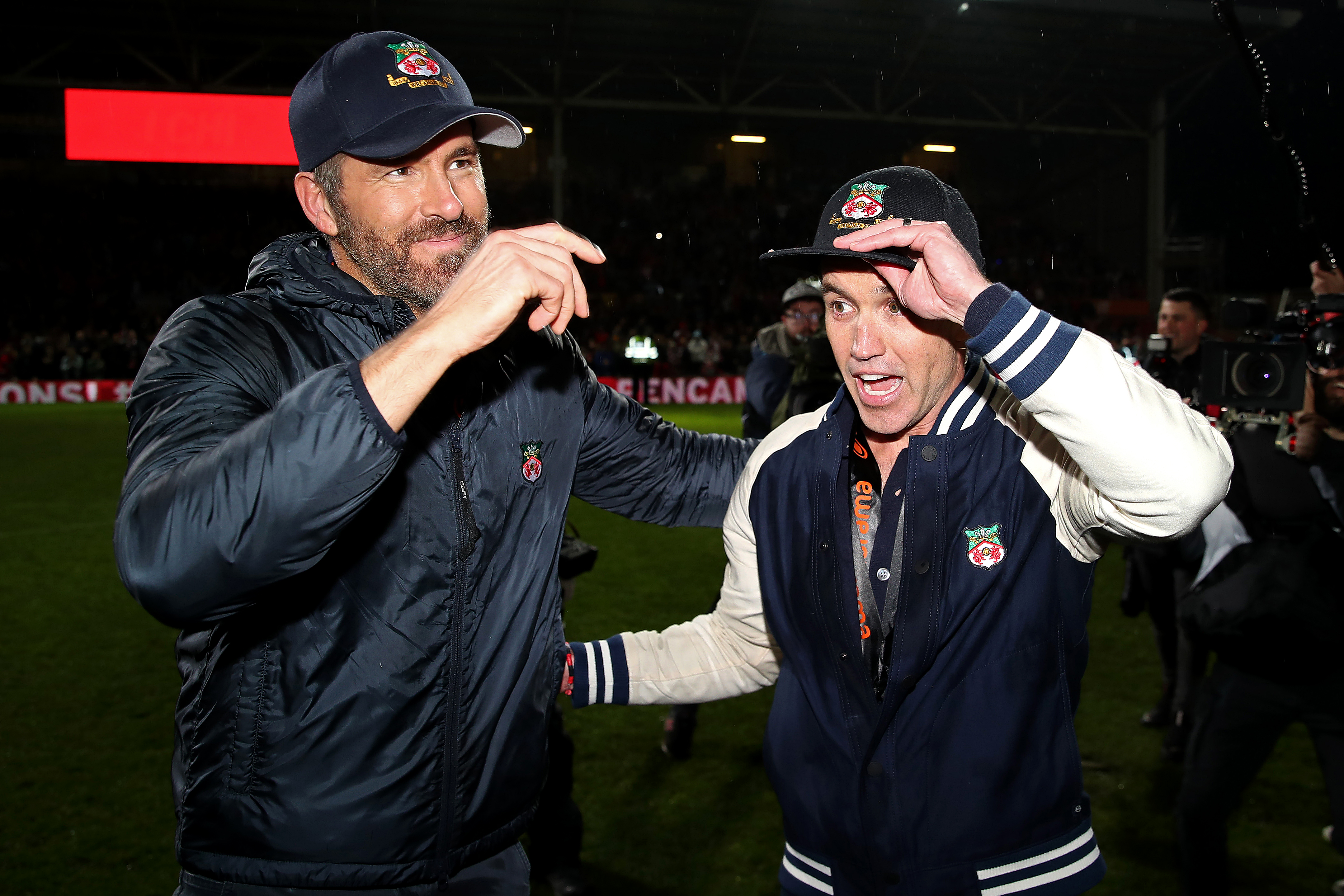 Ryan Reynolds and Rob McElhenney try to convince Gareth Bale to