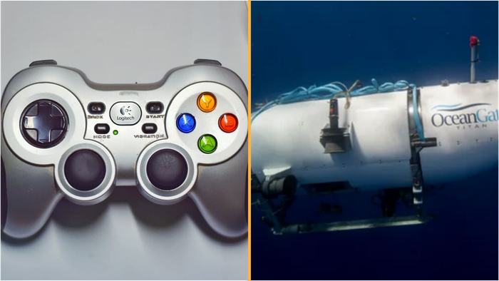 Titanic submarine is piloted by a dodgy gaming controller - JOE.co.uk