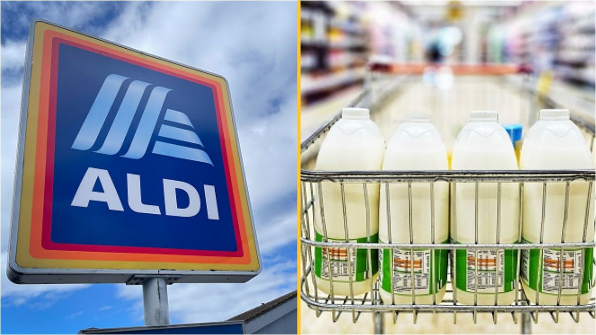 Aldi removing 'useby' dates on milk bottles and telling shoppers to