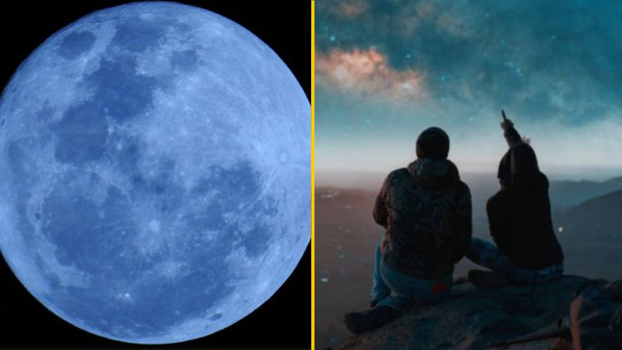 'Blue' supermoon visible this week for first time in a decade