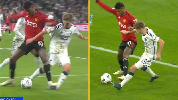 Fans left baffled by reason UEFA give for Marcus Rashford red card -  JOE.co.uk