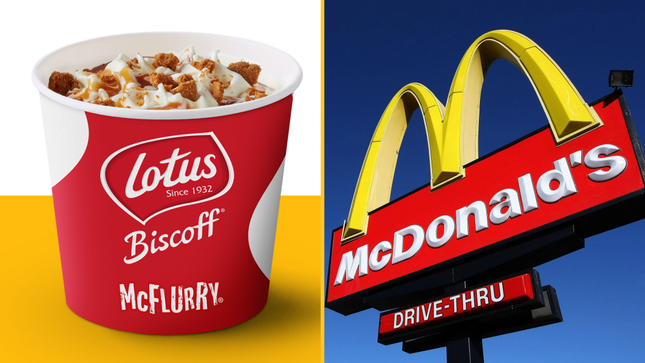 Biscoff McFlurry returns in new McDonald's menu update - JOE.co.uk