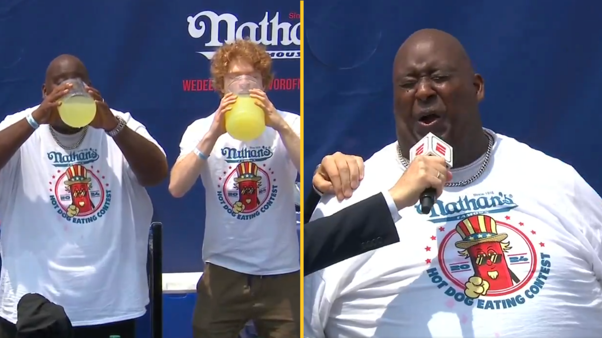 World record for lemonade chugging has been broken JOE.co.uk