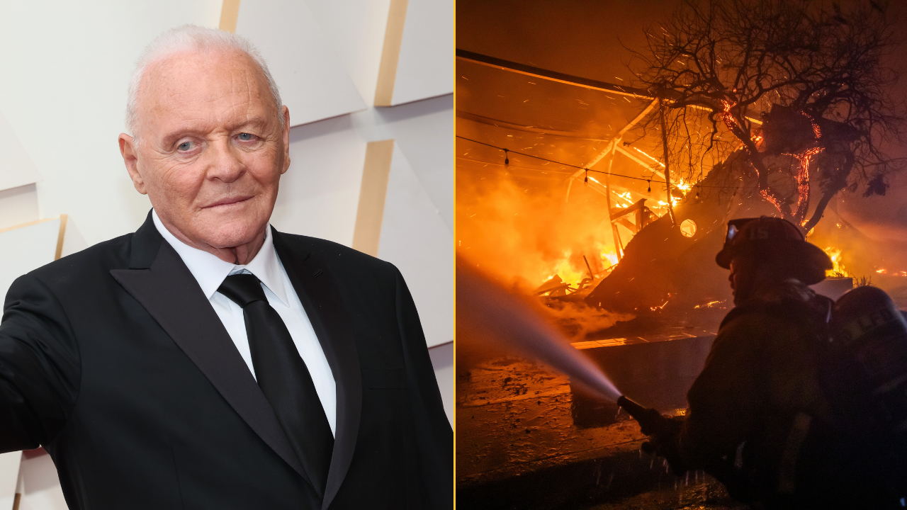 Anthony Hopkins' home burnt to the ground in LA wildfires - JOE.co.uk